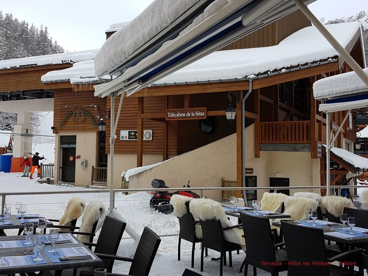 Hotel-Chalet Les Melezes วัลลัวร์ ภายนอก รูปภาพ